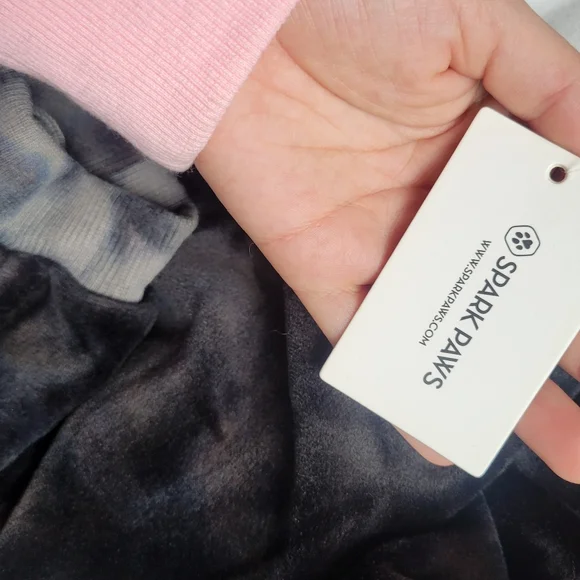 Blue Tie-Dye Dog Hoodie Size 2X But Runs Small - Picture 8 of 12